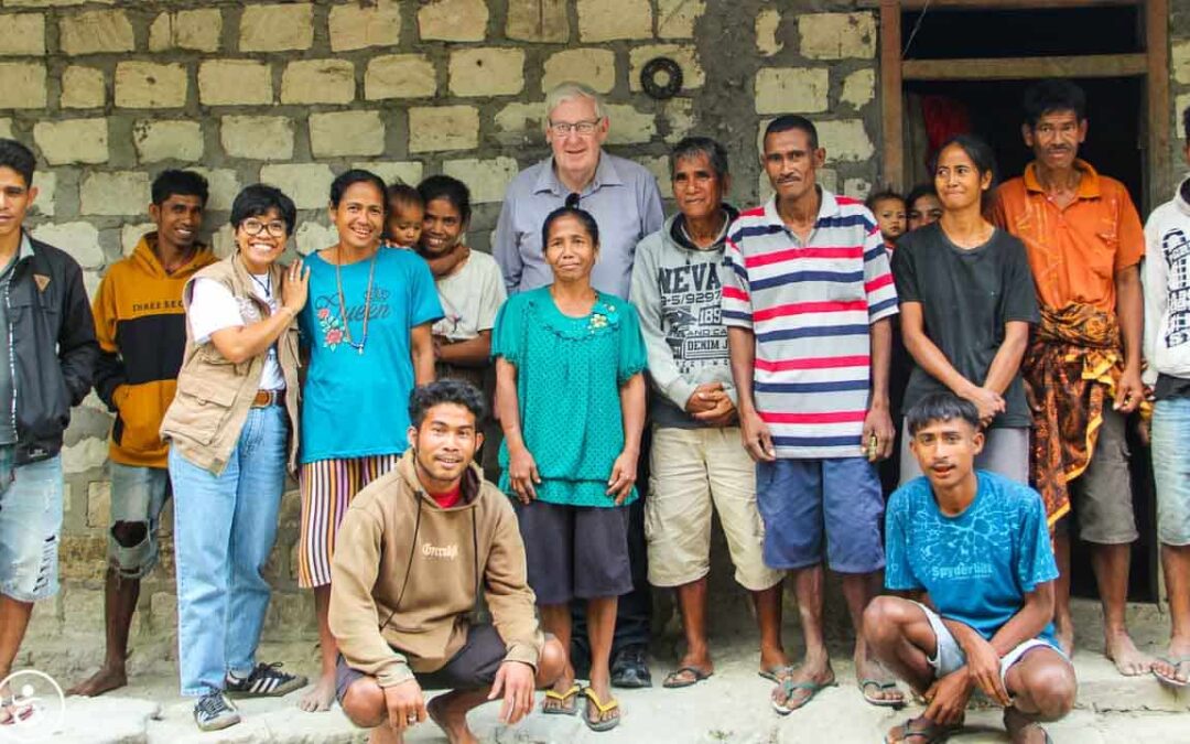 John from Rotary Australia visits programs here with Fair Future