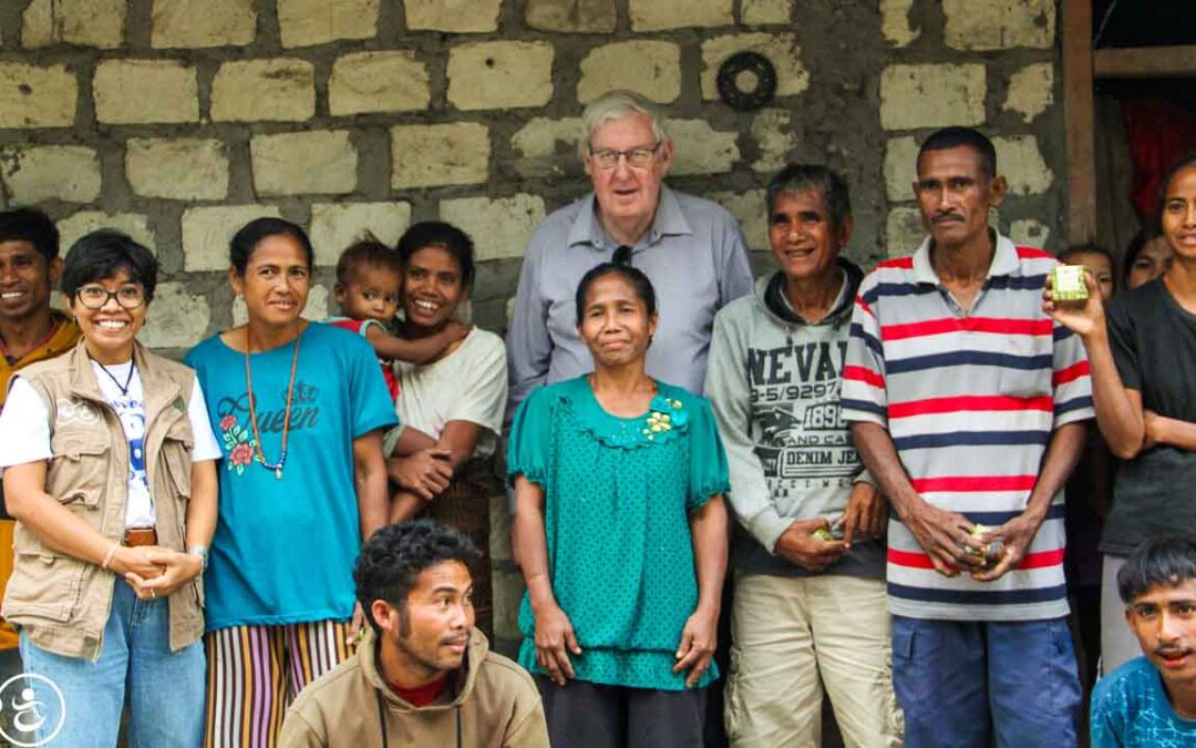 John from Rotary Australia visits programs here with Fair Future