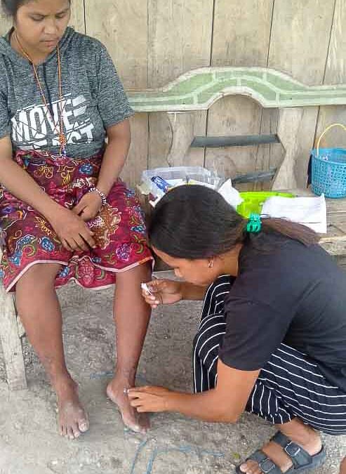 Kawan Sehat Agents Life-Saving Photos in Rural Areas