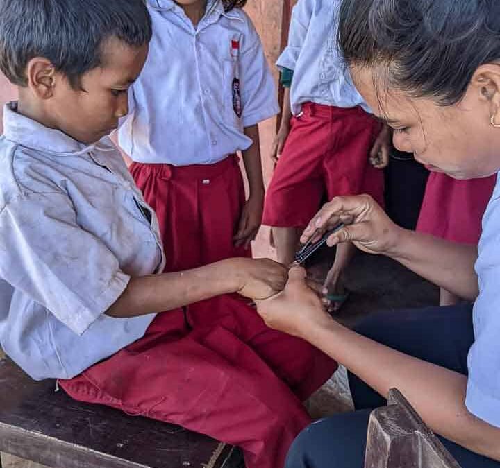 Kawan Sehat Agents Life-Saving Photos in Rural Areas