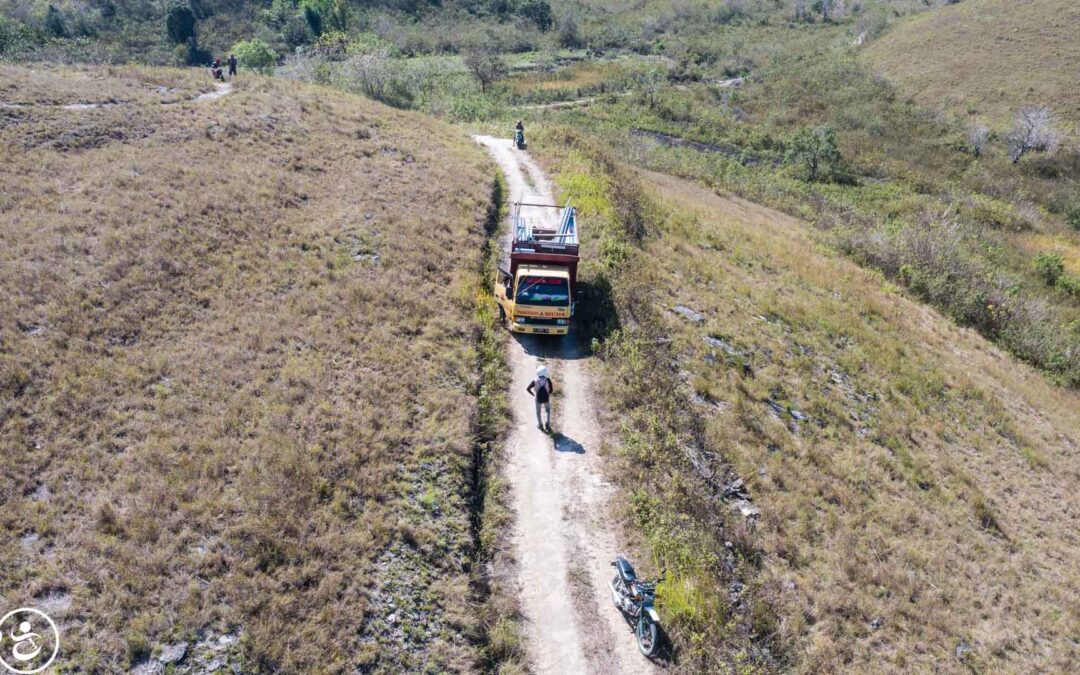 Incredible for us A first loaded truck arrives at Laindatang sa