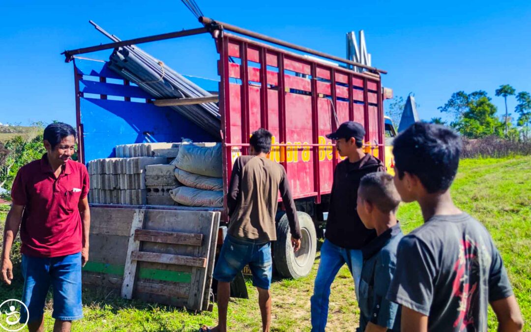 Incredible for us A first loaded truck arrives at Laindatang sa