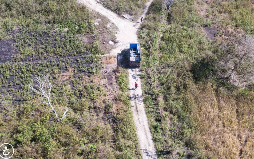 Incredible for us A first loaded truck arrives at Laindatang sa