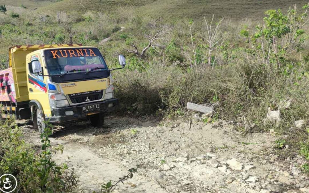 Incredible for us A first loaded truck arrives at Laindatang sa