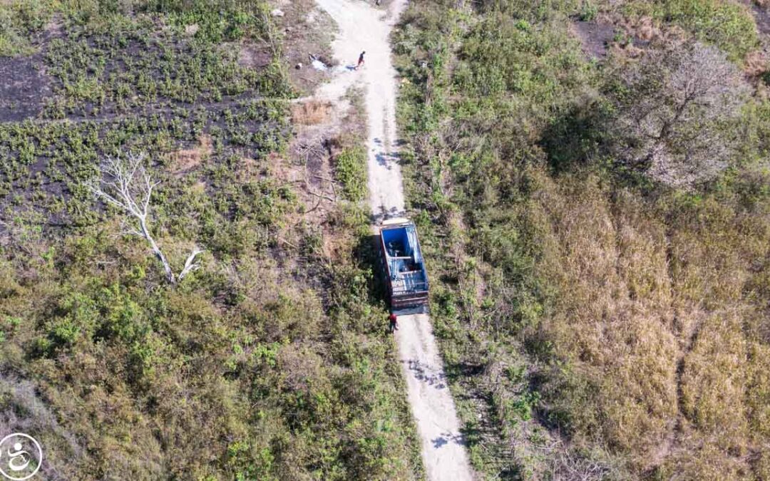 Incredible for us A first loaded truck arrives at Laindatang sa