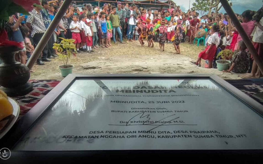 Legalisation Ceremony of the SD Negeri Mbinudita School