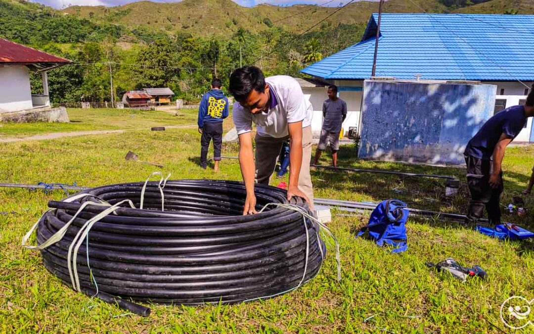 Puskesmas de Mahu – Fair Future provides clean water throughout the medical center