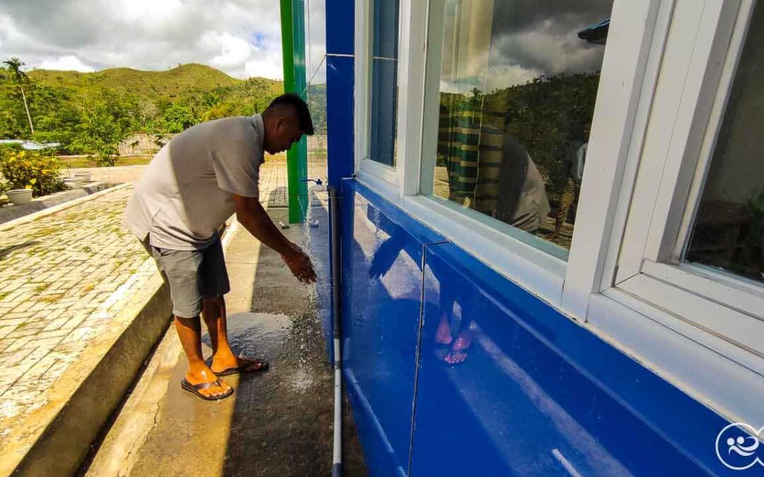 Puskesmas de Mahu – Fair Future provides clean water throughout the medical center