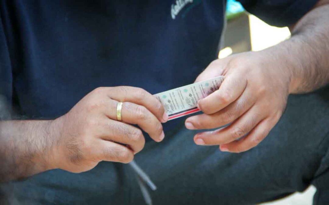 Training in taking blood pressure as part of the primary medical care program in rural areas