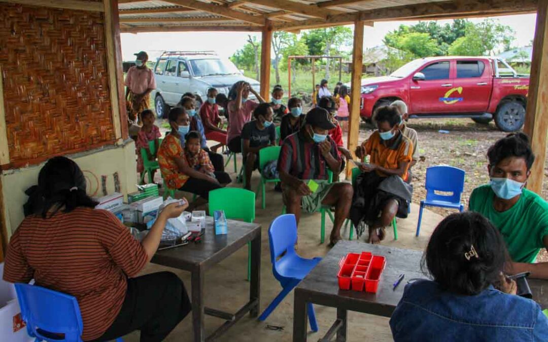 Evaluation of health workers in the primary medical care program in the village of Mbatapuhu