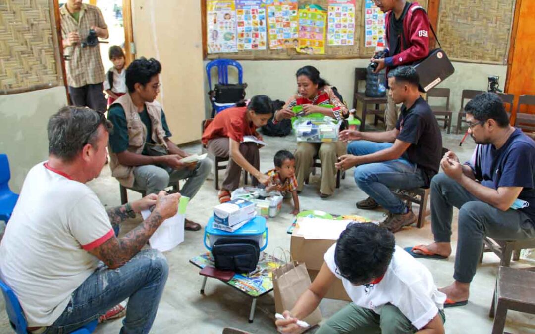 Evaluation of health workers in the primary medical care program in the village of Mbatapuhu