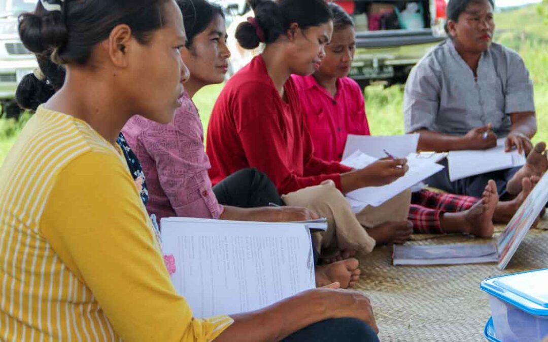 We assess the cases of patients cared for by health workers in the village of Mbinudita Sumba Timur