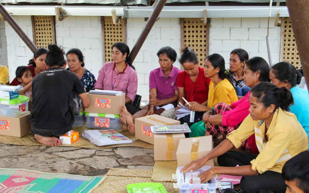 We assess the cases of patients cared for by health workers in the village of Mbinudita Sumba Timur