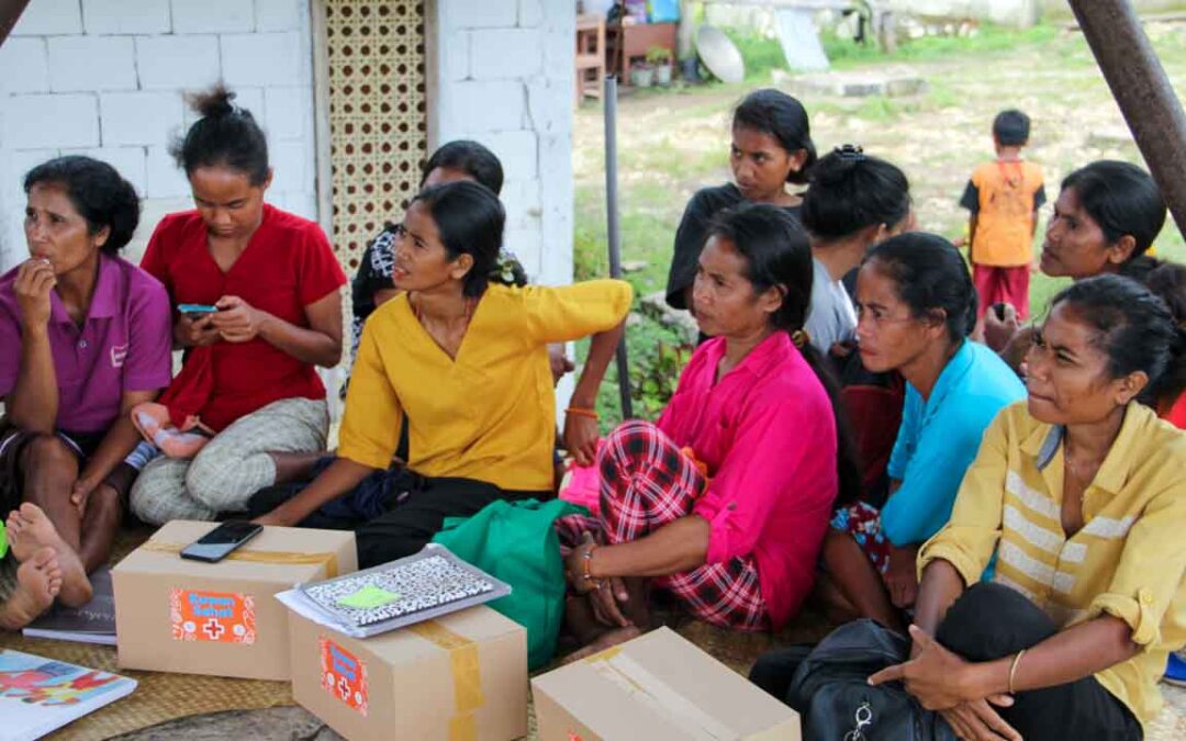 We assess the cases of patients cared for by health workers in the village of Mbinudita Sumba Timur