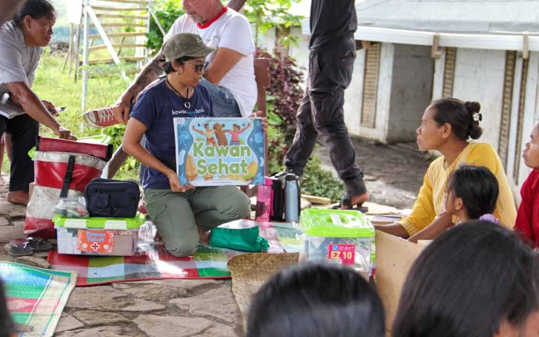 We assess the cases of patients cared for by health workers in the village of Mbinudita Sumba Timur