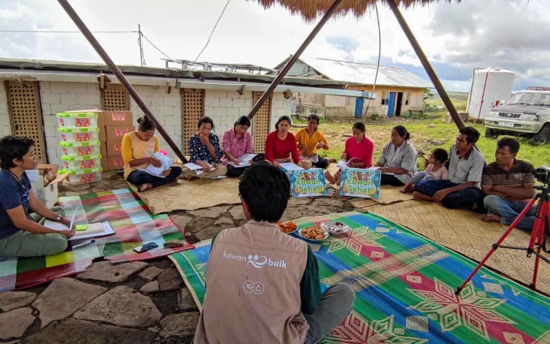 We assess the cases of patients cared for by health workers in the village of Mbinudita Sumba Timur