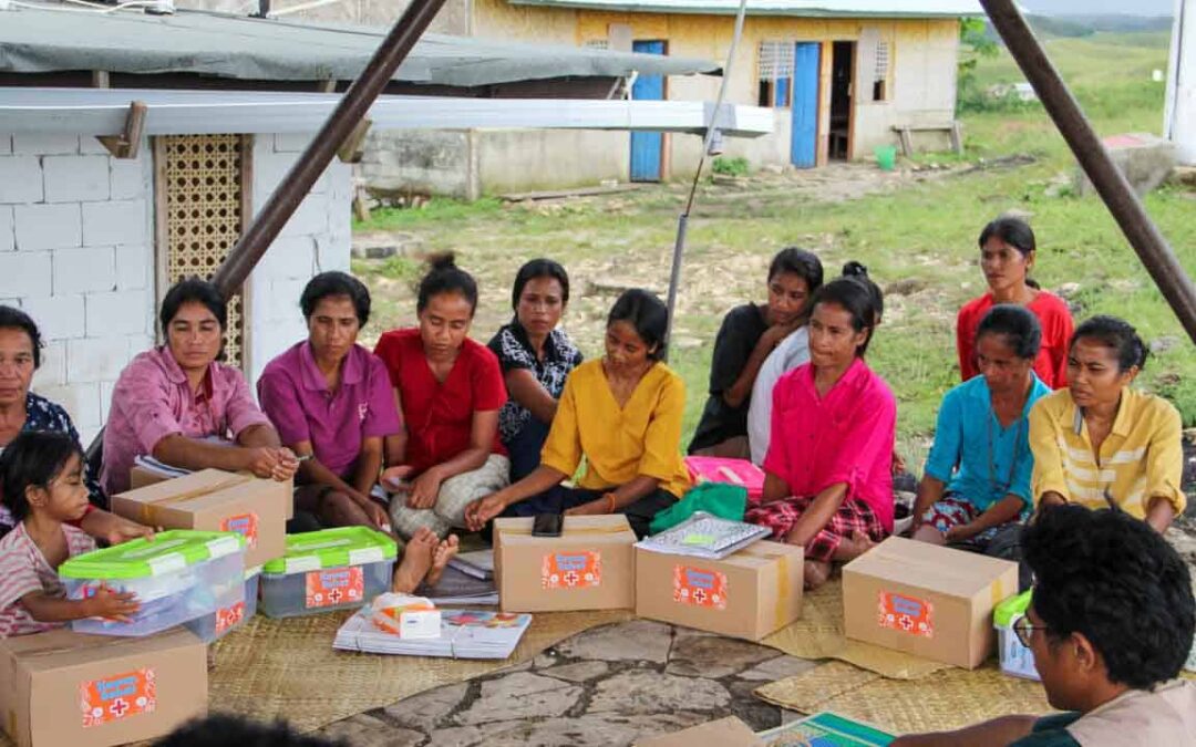 We assess the cases of patients cared for by health workers in the village of Mbinudita Sumba Timur