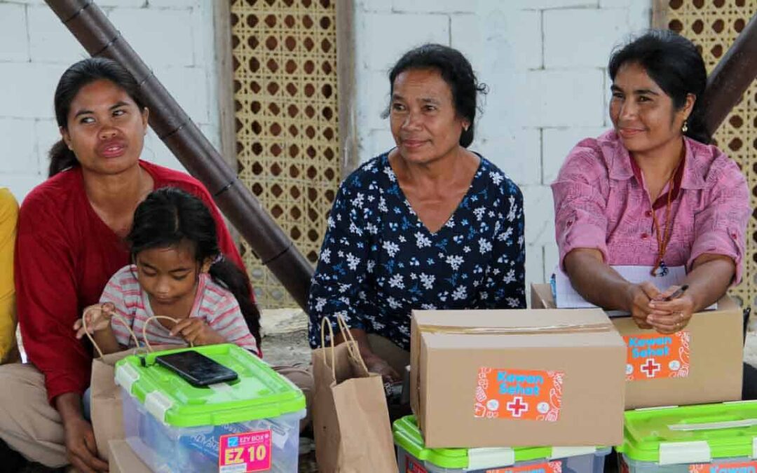 We assess the cases of patients cared for by health workers in the village of Mbinudita Sumba Timur