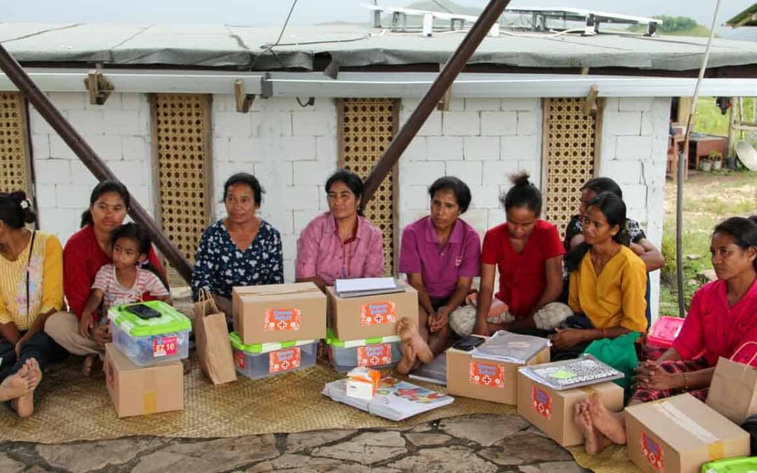 We assess the cases of patients cared for by health workers in the village of Mbinudita Sumba Timur