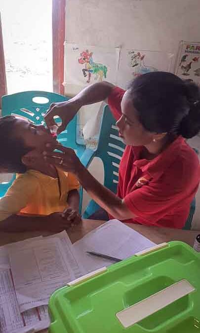 April May 2023 – Images taken by teachers providing medical care for the primary medical care programme