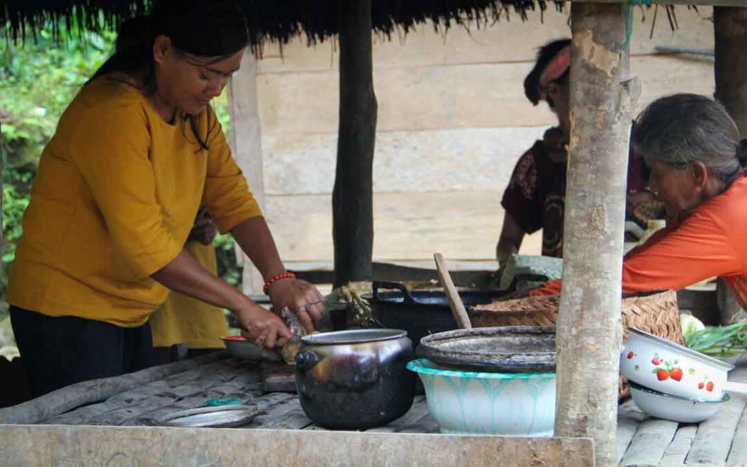 We assess the cases of patients cared for by health workers in the village of Kabanda Sumba Timur