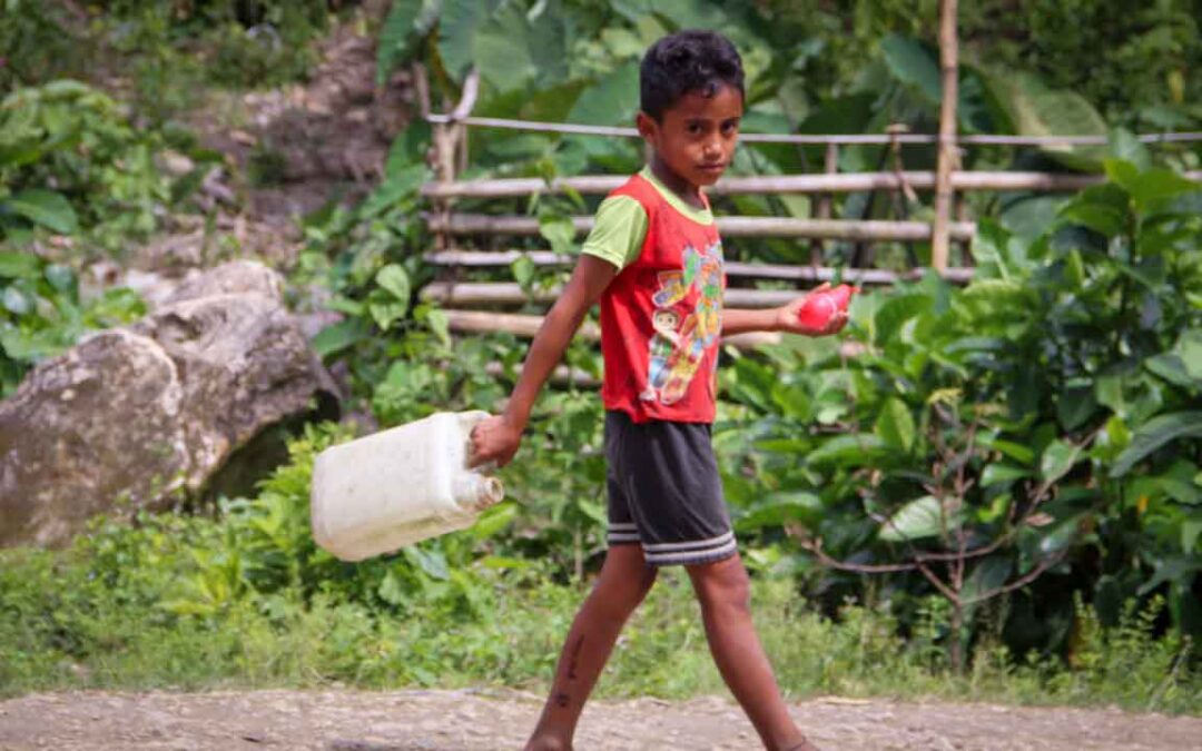 We assess the cases of patients cared for by health workers in the village of Kabanda Sumba Timur