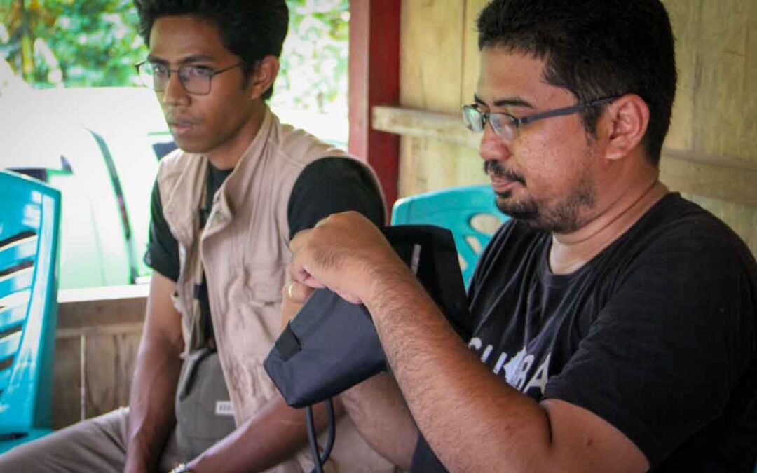 We assess the cases of patients cared for by health workers in the village of Kabanda Sumba Timur