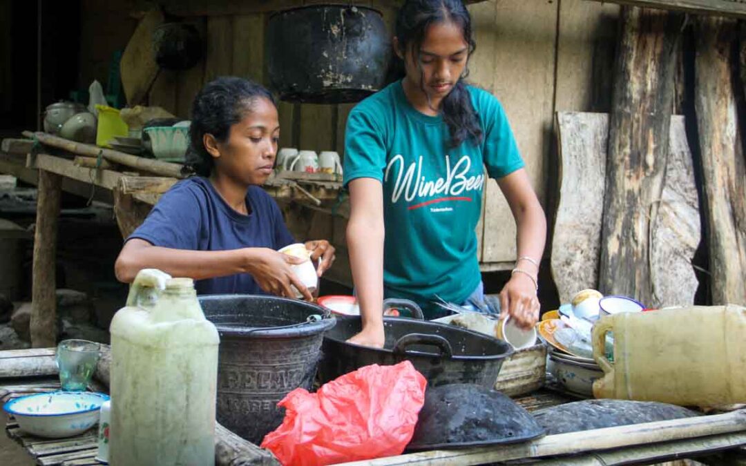 We assess the cases of patients cared for by health workers in the village of Kabanda Sumba Timur