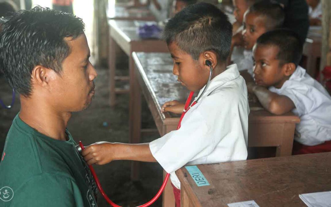 First Medical aid for childrens in Rural Areas