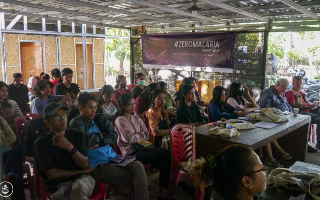 For three days we trained more than 60 volunteers in the ZeroMalaria program here in Rumah Kambera Sumba East