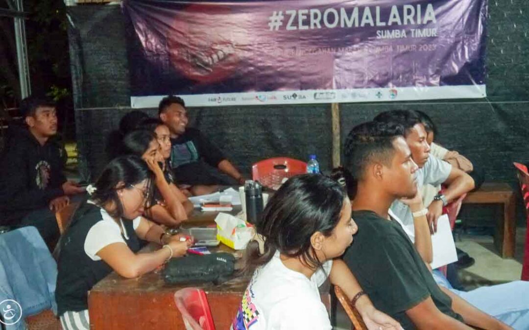 For three days we trained more than 60 volunteers in the ZeroMalaria program here in Rumah Kambera Sumba East