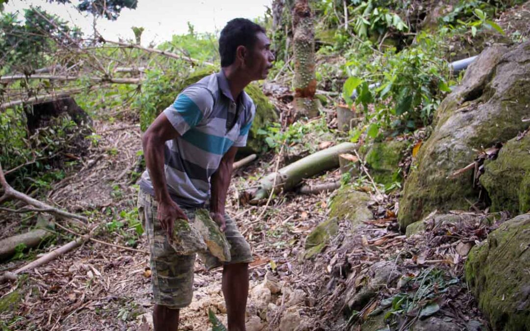 Construction of new sanitation facilities at Ritta, RT 05, Mbinudita Village, East Sumba