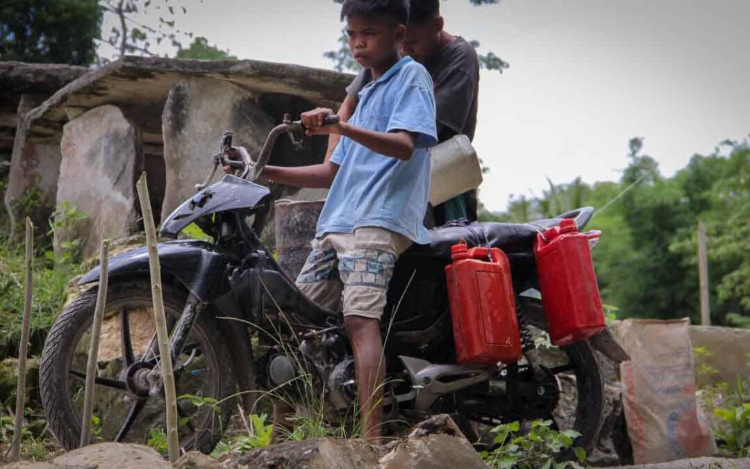 Construction of new sanitation facilities at Ritta, RT 05, Mbinudita Village, East Sumba