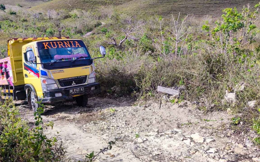 Repair of access to Laindatang village