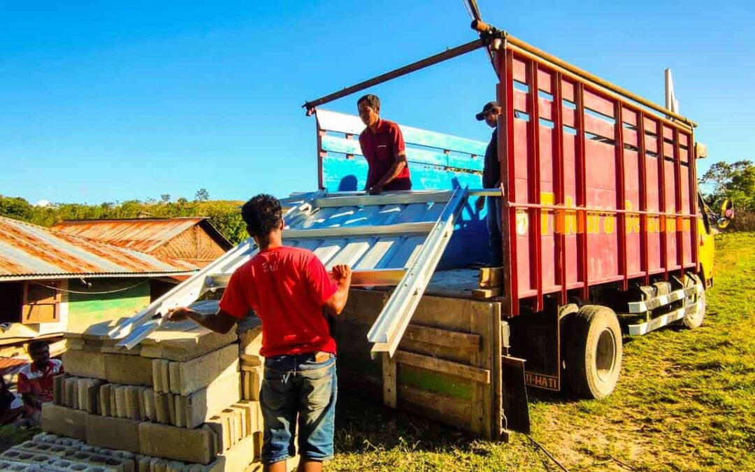 Repair of access to Laindatang village