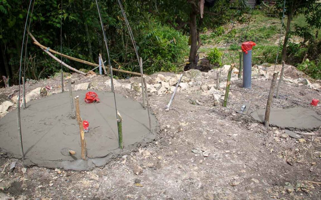 Construction of new sanitation facilities at Ritta, RT 05, Mbinudita Village, East Sumba