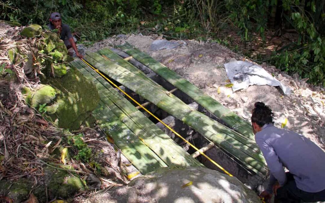 Construction of new sanitation facilities at Ritta, RT 05, Mbinudita Village, East Sumba