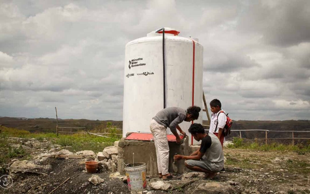 Procedure for the construction of water tanks in MbinuDita – East Sumba