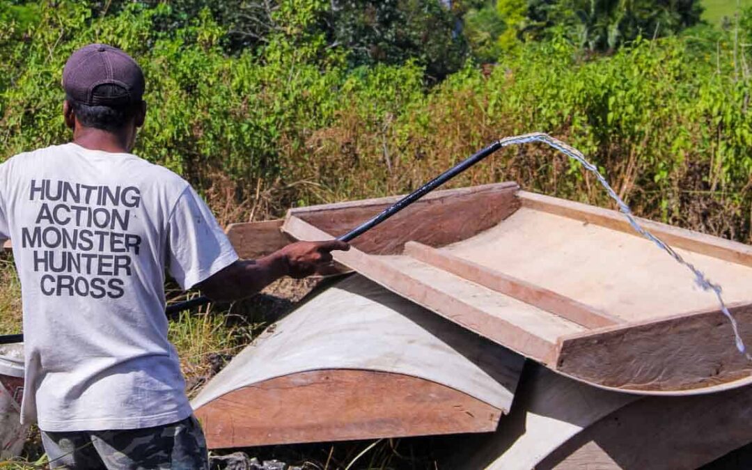 Construction of two new water tanks reservoirs Paddy Mbinudita